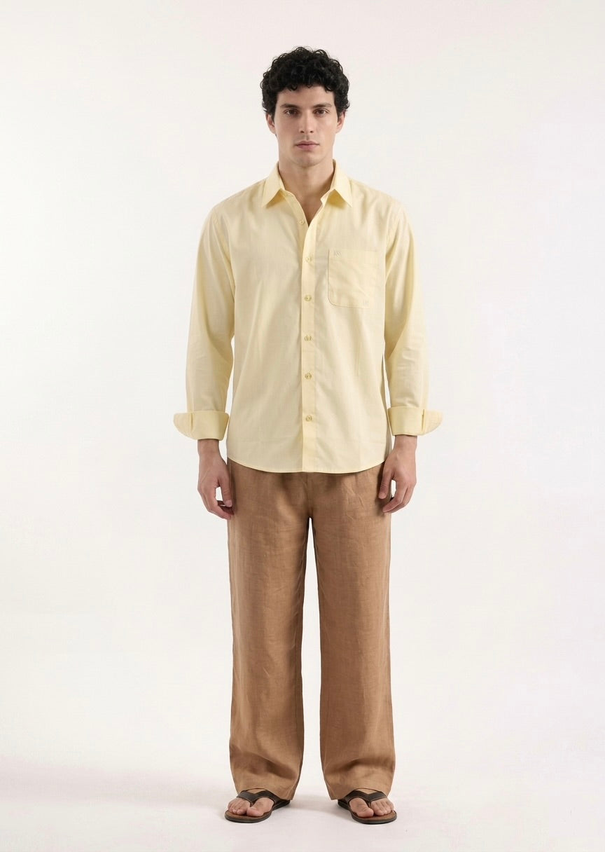 Sunwashed relaxed fit shirt