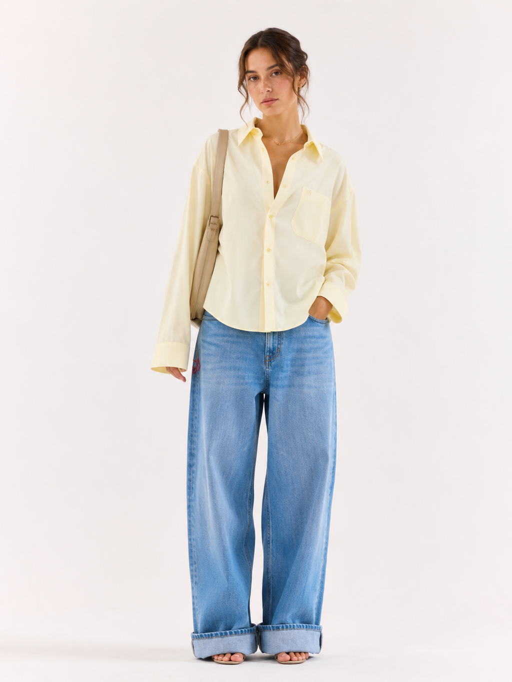 Sunwashed relaxed fit shirt